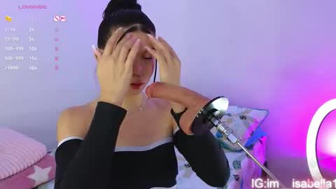 Snapshot of im__isabella chatting on October 2025 10:23:02 PM Isa Vasquez online show from October 2025 10:23:02 PM