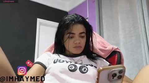 Snapshot of imhaymed chatting on April 2026 09:56:01 AM Haymed Montao online show from April 2026 09:56:01 AM