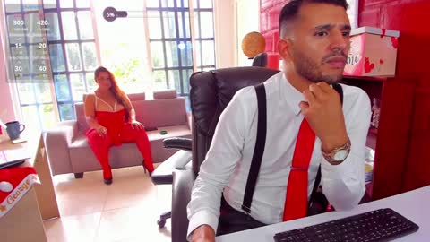 Snapshot of ireneandgeorge chatting on December 2024 03:16:01 PM IRENE EVANS And Mr. George online show from December 2024 03:16:01 PM