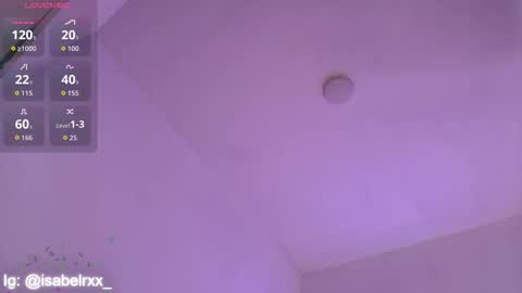 Snapshot of isabel_roux chatting on March 2026 12:17:02 AM Isabel online show from March 2026 12:17:02 AM