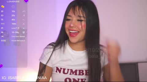 Snapshot of isabela_antonia_ chatting on October 2025 12:28:01 PM online show from October 2025 12:28:01 PM