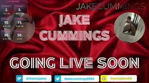 Snapshot of jakecummings69 chatting on May 2026 02:32:01 PM Jake Cummings online show from May 2026 02:32:01 PM