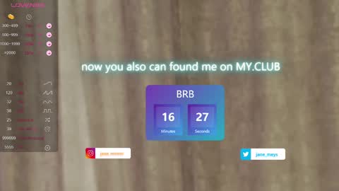 Snapshot of jane_meys chatting on February 2025 08:17:01 AM your kitty JANE roawww online show from February 2025 08:17:01 AM