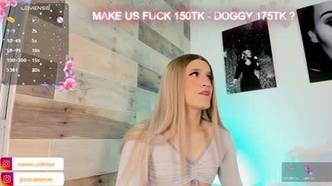 Snapshot of jessicameron chatting on December 2024 10:16:01 PM JESSI AND NAOMI online show from December 2024 10:16:01 PM