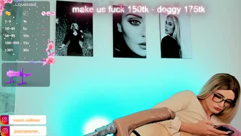 Snapshot of jessicameron chatting on December 2024 11:06:02 PM JESSI AND NAOMI online show from December 2024 11:06:02 PM