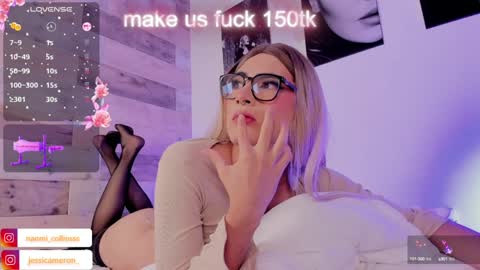 Snapshot of jessicameron chatting on January 2025 11:34:02 AM JESSI AND NAOMI online show from January 2025 11:34:02 AM