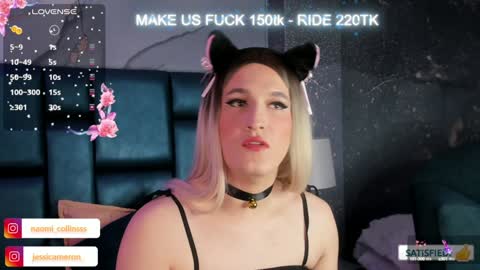 Snapshot of jessicameron chatting on February 2025 04:27:01 AM JESSI AND NAOMI online show from February 2025 04:27:01 AM