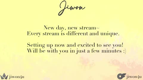 Jiwon online show from December 2024 07:38:02 AM