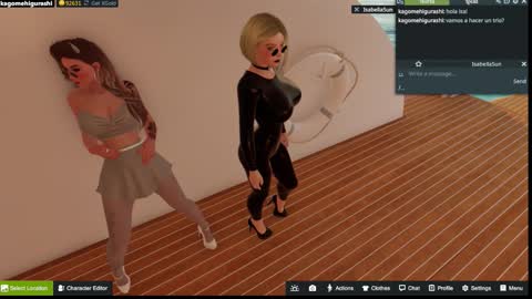 Snapshot of kagome__higurashi chatting on October 2025 07:49:02 PM Emily online show from October 2025 07:49:02 PM