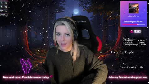 Wolfs Girl online show from December 2024 11:05:01 PM