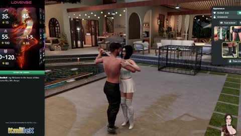 Snapshot of kmille3dx chatting on April 2026 01:17:02 AM Kmille3DX online show from April 2026 01:17:02 AM