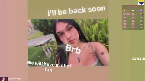 Snapshot of kortneyhills chatting on February 2026 03:12:02 AM Kortneyhills - Aries online show from February 2026 03:12:02 AM