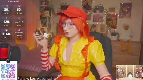 koshkasenpai online show from November 2025 03:00:02 PM