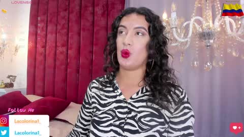 Snapshot of lacolorina_ chatting on December 2024 08:48:01 PM Colorina online show from December 2024 08:48:01 PM
