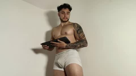 Snapshot of latinboyvip_ chatting on July 2026 12:35:02 AM LatinBoyVIP Colombian online show from July 2026 12:35:02 AM