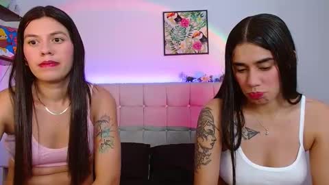 Snapshot of layla_roma chatting on April 2026 03:23:02 AM Lia and Rachel online show from April 2026 03:23:02 AM