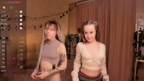 Snapshot of lisanelsona chatting on December 2024 06:20:01 AM Hello our names are Kate and Alice this is our first day here. online show from December 2024 06:20:01 AM