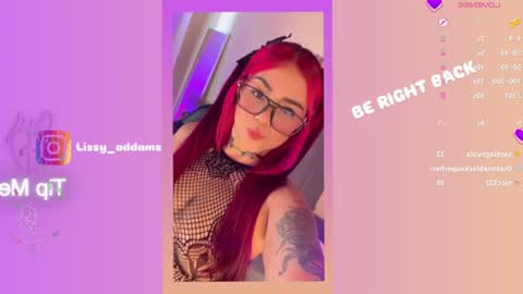 Snapshot of lissy_addams chatting on February 2025 10:34:01 PM Lissy online show from February 2025 10:34:01 PM