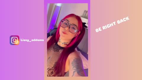 Snapshot of lissy_addams chatting on February 2025 10:22:02 PM Lissy online show from February 2025 10:22:02 PM