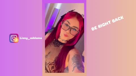 Snapshot of lissy_addams chatting on February 2025 10:26:02 PM Lissy online show from February 2025 10:26:02 PM