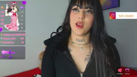 Snapshot of luciarousse chatting on April 2026 04:46:01 AM Lucia online show from April 2026 04:46:01 AM