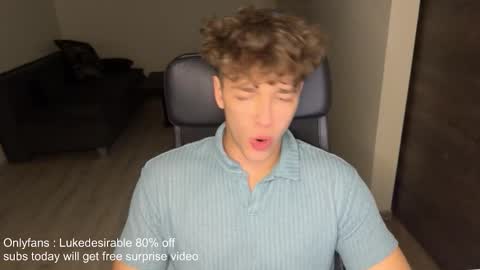 Snapshot of lukedesirable chatting on March 2026 08:34:02 PM lukedesirable online show from March 2026 08:34:02 PM