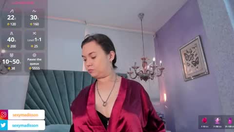 Snapshot of madisson7 chatting on February 2025 11:59:02 AM Madisson online show from February 2025 11:59:02 AM
