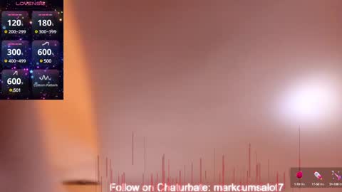 Snapshot of markcumsalot7 chatting on January 2025 02:53:02 AM Rain Forest online show from January 2025 02:53:02 AM