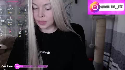 Snapshot of marmalade_fox chatting on March 2026 02:45:03 PM Marmalade Fox online show from March 2026 02:45:03 PM