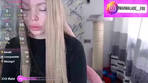 Snapshot of marmalade_fox chatting on March 2026 08:53:01 AM Marmalade Fox online show from March 2026 08:53:01 AM