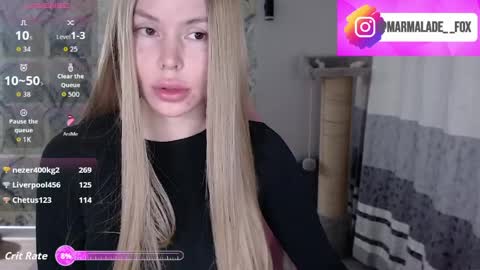 Snapshot of marmalade_fox chatting on March 2026 07:57:01 PM Marmalade Fox online show from March 2026 07:57:01 PM