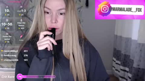 Snapshot of marmalade_fox chatting on April 2026 10:59:02 PM Marmalade Fox online show from April 2026 10:59:02 PM