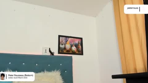 Snapshot of max_and_peter chatting on February 2025 10:53:02 PM max_and_peter online show from February 2025 10:53:02 PM