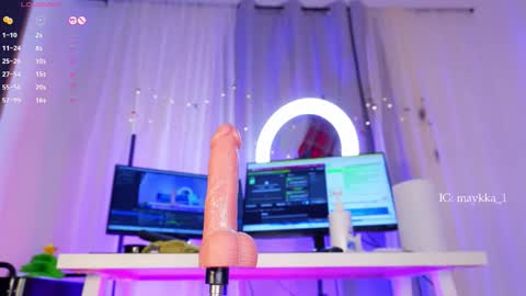 Snapshot of maykka chatting on December 2025 01:02:01 AM Mayka online show from December 2025 01:02:01 AM