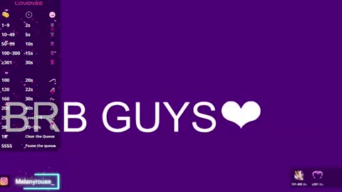 melanyrouse1 online show from February 2025 01:43:02 AM