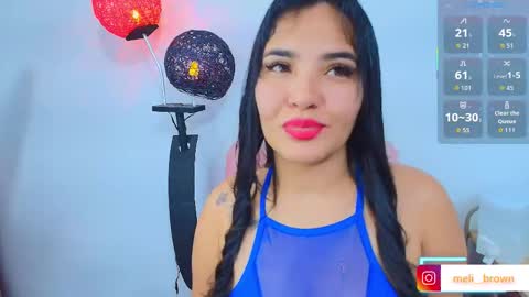 Snapshot of meli__brown chatting on March 2026 07:56:01 AM Independent model online show from March 2026 07:56:01 AM