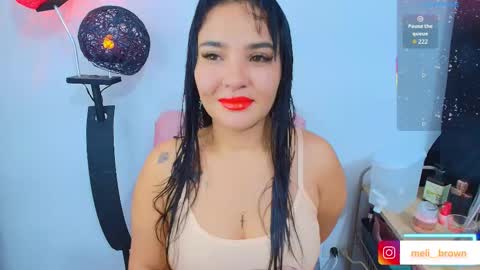 Snapshot of meli__brown chatting on March 2026 03:02:01 AM Independent model online show from March 2026 03:02:01 AM