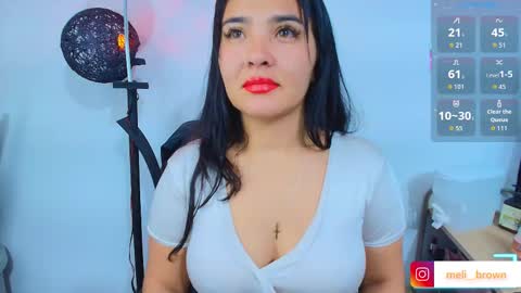 Snapshot of meli__brown chatting on March 2026 03:44:02 AM Independent model online show from March 2026 03:44:02 AM