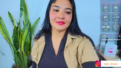 Snapshot of meli__brown chatting on March 2026 07:08:02 AM Independent model online show from March 2026 07:08:02 AM