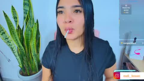 Snapshot of meli__brown chatting on April 2026 05:54:02 AM Independent model online show from April 2026 05:54:02 AM