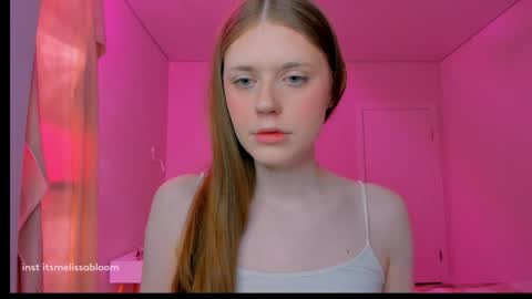 Snapshot of melissssa_bloom chatting on March 2026 11:27:02 PM Melissa online show from March 2026 11:27:02 PM