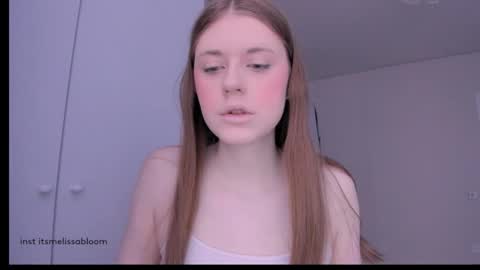 Snapshot of melissssa_bloom chatting on April 2026 03:15:01 AM Melissa online show from April 2026 03:15:01 AM