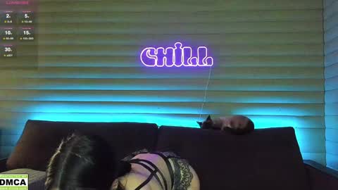 Snapshot of meowluv chatting on January 2025 03:21:01 PM  NIKKY  STIVE     Every day from 1000  to 200  EST time. online show from January 2025 03:21:01 PM