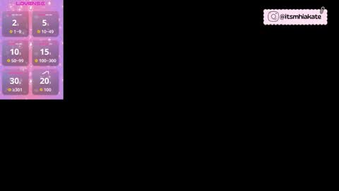 Mhia Kate online show from November 2025 01:49:01 AM