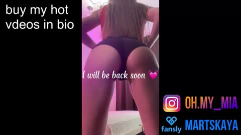 Mia Martskaya online show from September 2025 11:45:01 AM