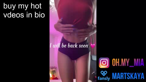 Mia Martskaya online show from September 2025 09:46:02 AM