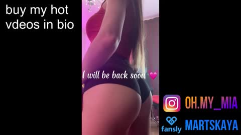 Mia Martskaya online show from October 2025 09:43:01 AM