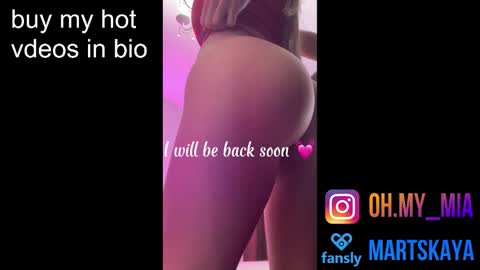 Mia Martskaya online show from November 2025 06:37:01 AM