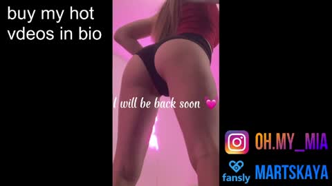Snapshot of mia4sin chatting on June 2026 11:47:01 AM Mia Martskaya online show from June 2026 11:47:01 AM