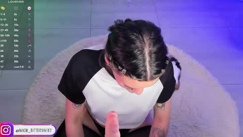 Snapshot of mich_bittersweet chatting on February 2025 12:43:01 AM online show from February 2025 12:43:01 AM